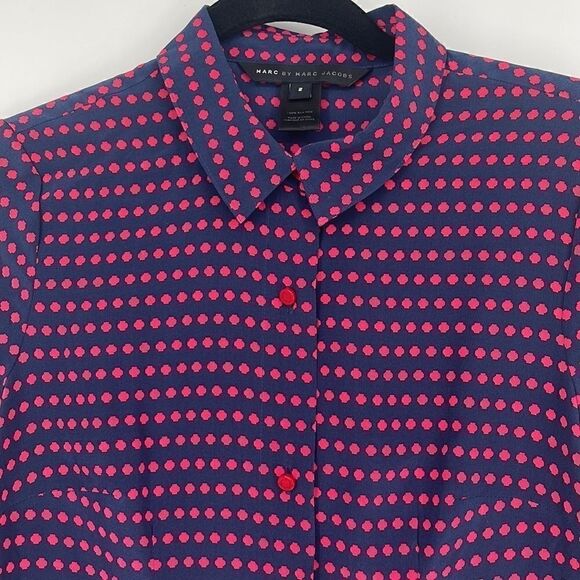 Marc By Marc Jacobs Silk Blouse - Picture 5 of 10